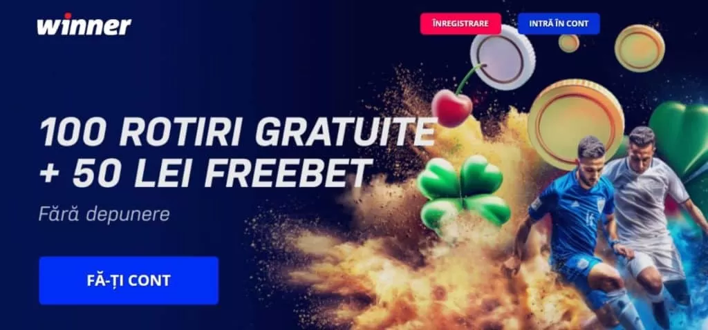 winner bonus fara depunere
