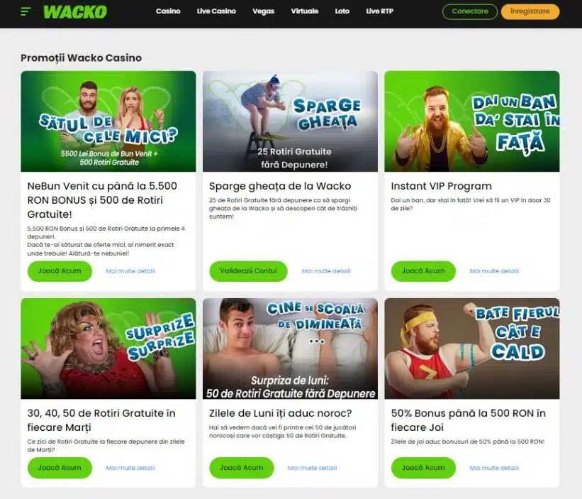 pareri wacko casino