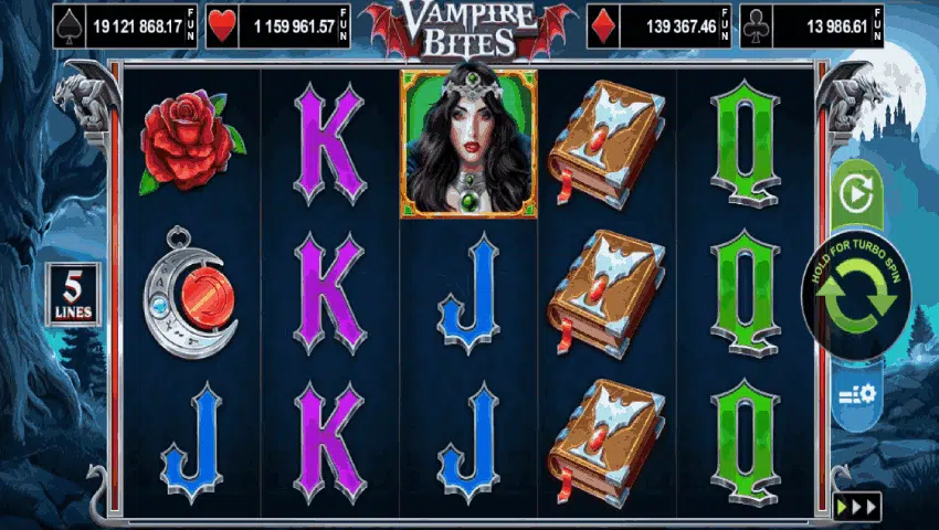 vampire bites ecran joc