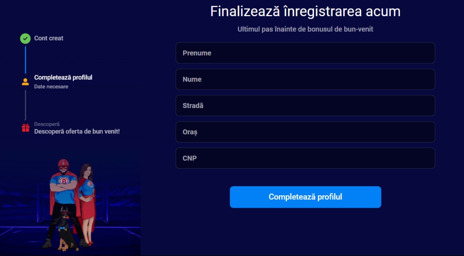 inregistrare betmen casino romania