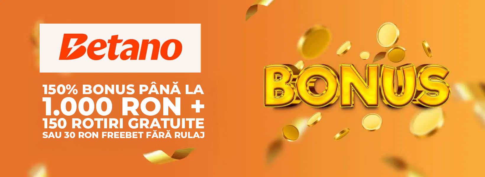 Bonus de bun venit Betano casino & sport