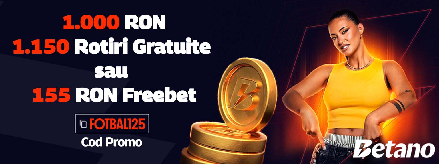 Betano bonus de bun venit