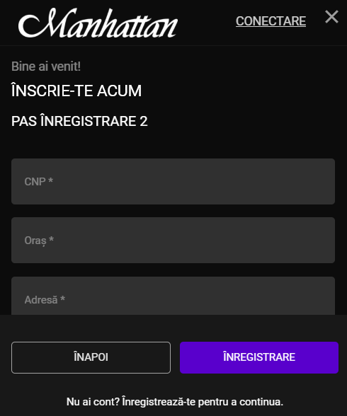 pareri manhattan inregistrare