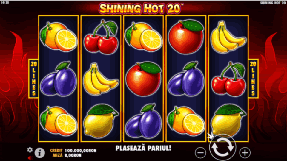 shining hot 20 demo