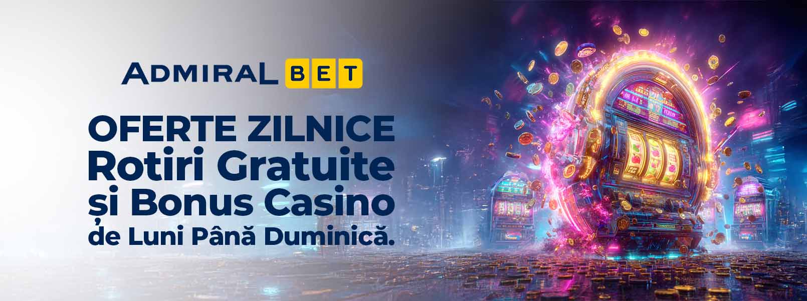 Admiralbet casino promoții zilnice