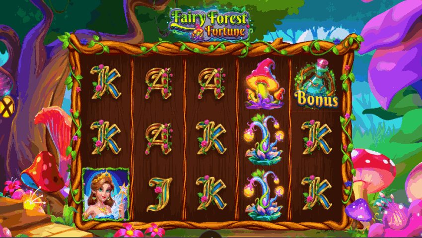 Ecran joc Fairy Forest Fortune