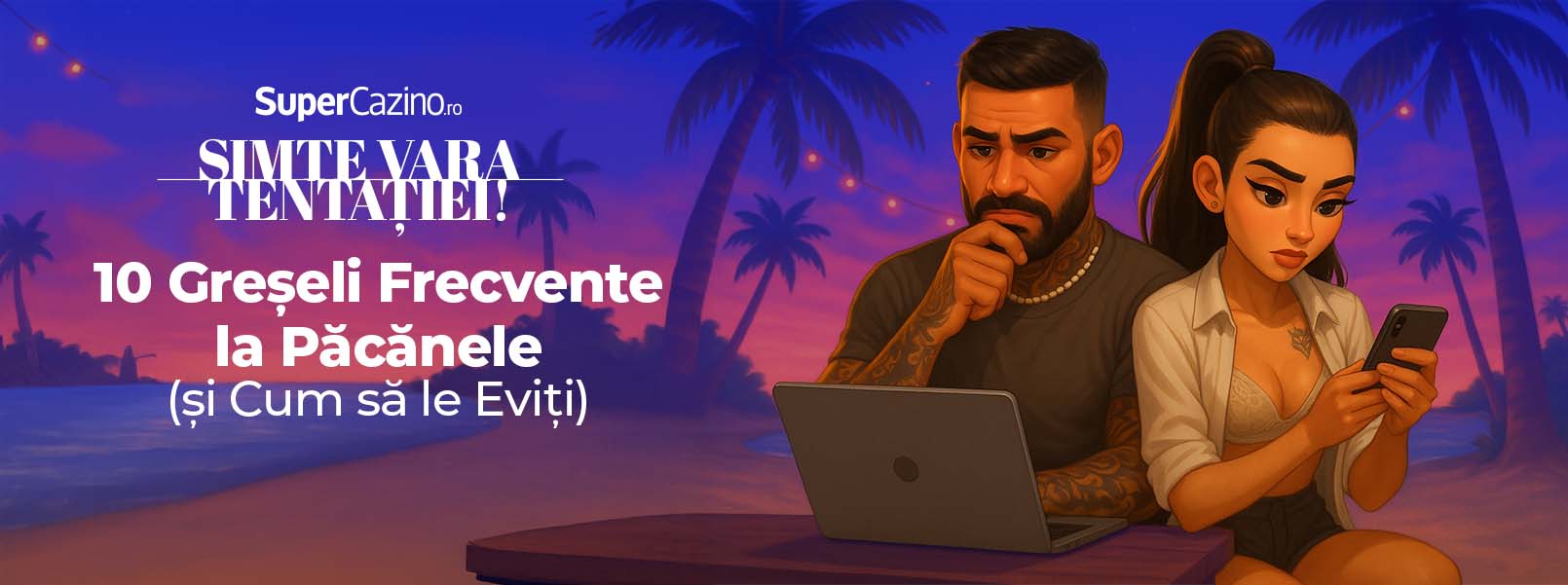 greseli frecvente la pacanele