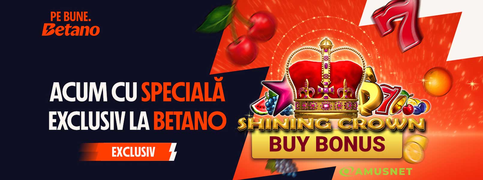Shining Crown Bonus Buy exclusiv la Betano