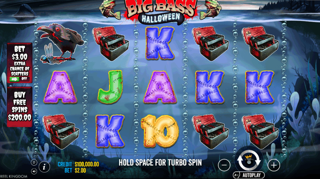 calendar de halloween big bass bonanza