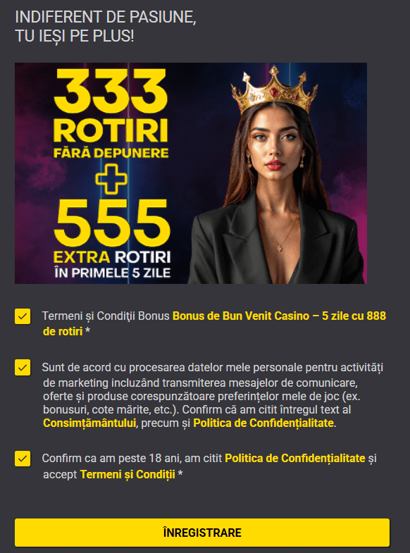 fortuna bonus fara depunere 333 rotiri gratuite