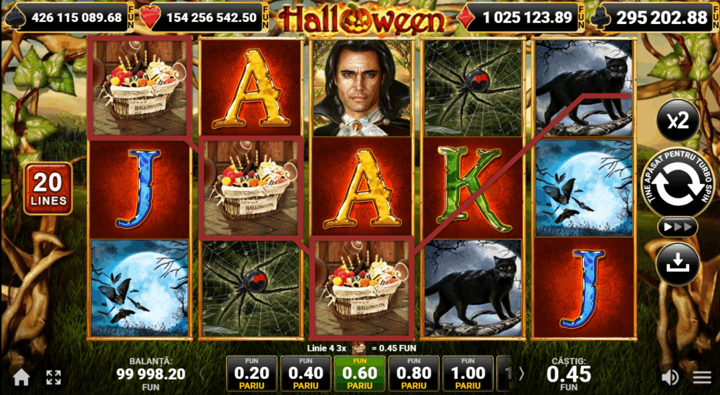 halloween slot EGT - oferte 2025