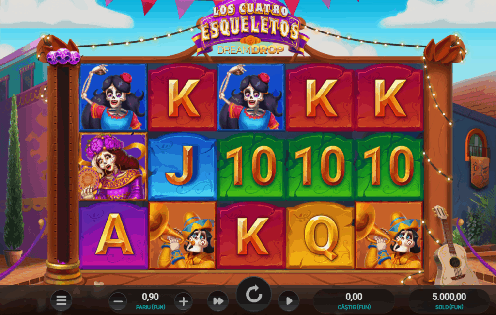pacanele de halloween 2025 - Los Cuatro Esqueletos Dream Drop 