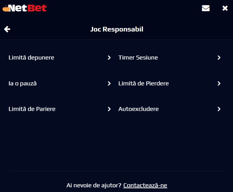 autoexcludere jocuri de noroc exemplu netbet casino
