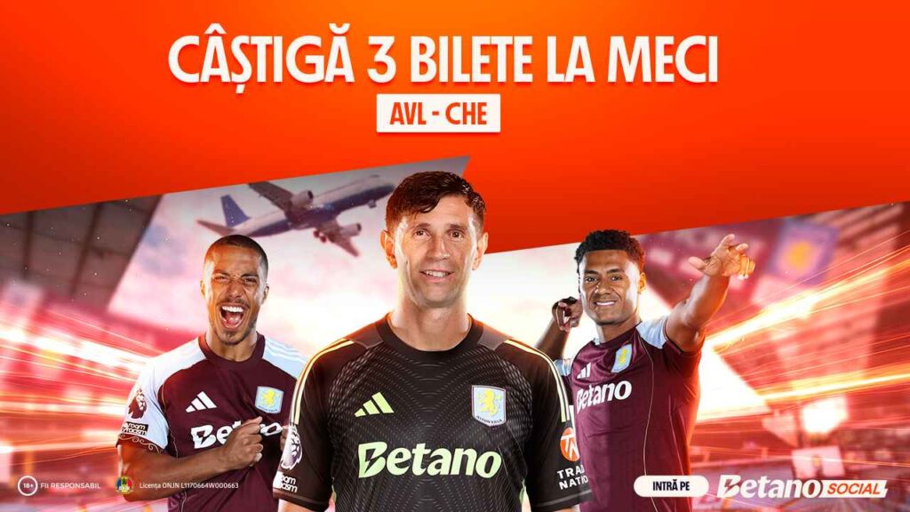 bonus betano social bilete aston villa chelsea