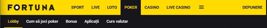 Poker online fortuna