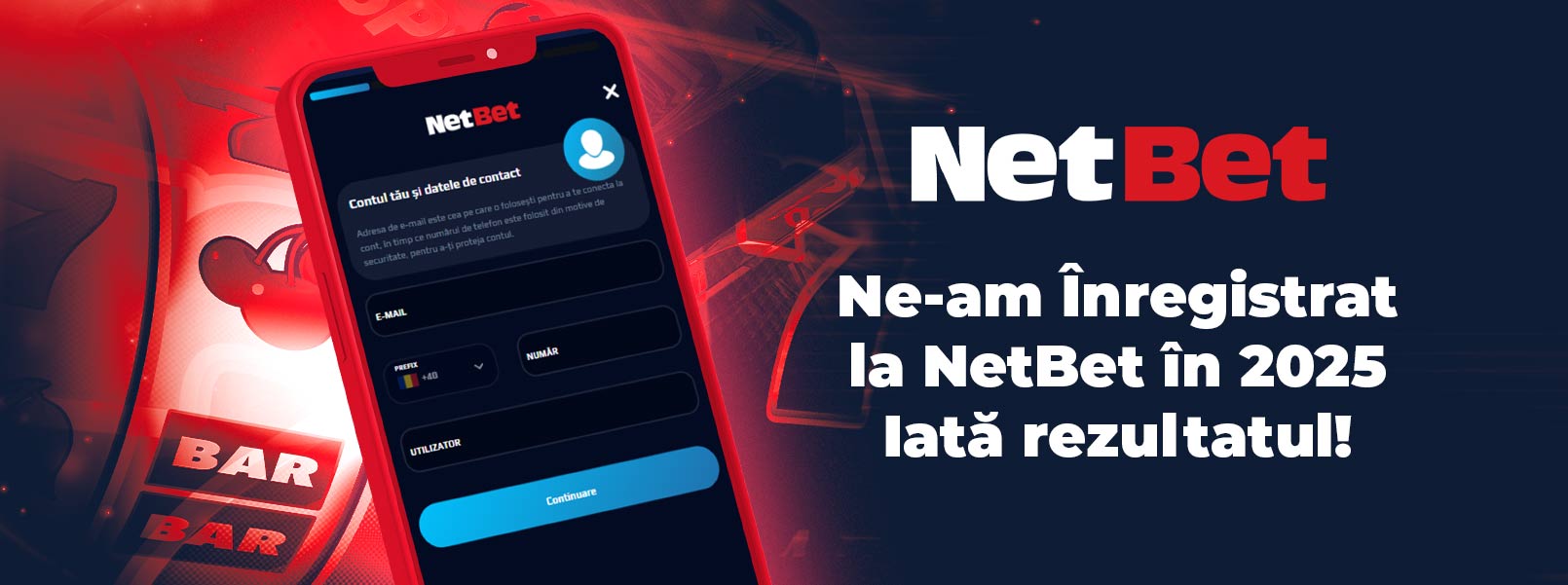 ghid de inregistrare netbet casino