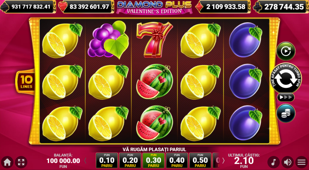 slot valentines day - Diamond Plus Valentines Edition