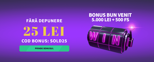 getsbet 25 ron bonus fara depunere casino