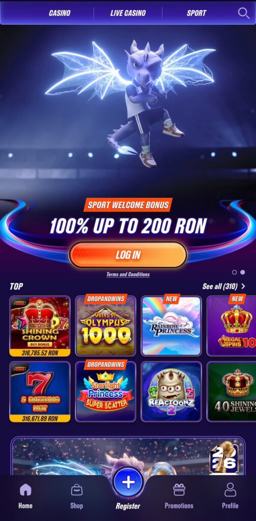 zinx-casino-aplicatie-503x1024 Interfața aplicației Zinx