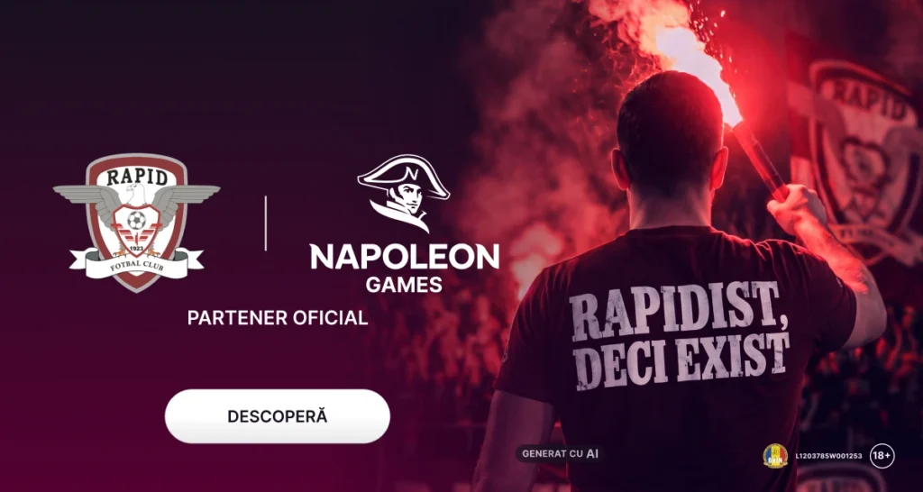 Napoleon, partener oficial si sponsor FC Rapid