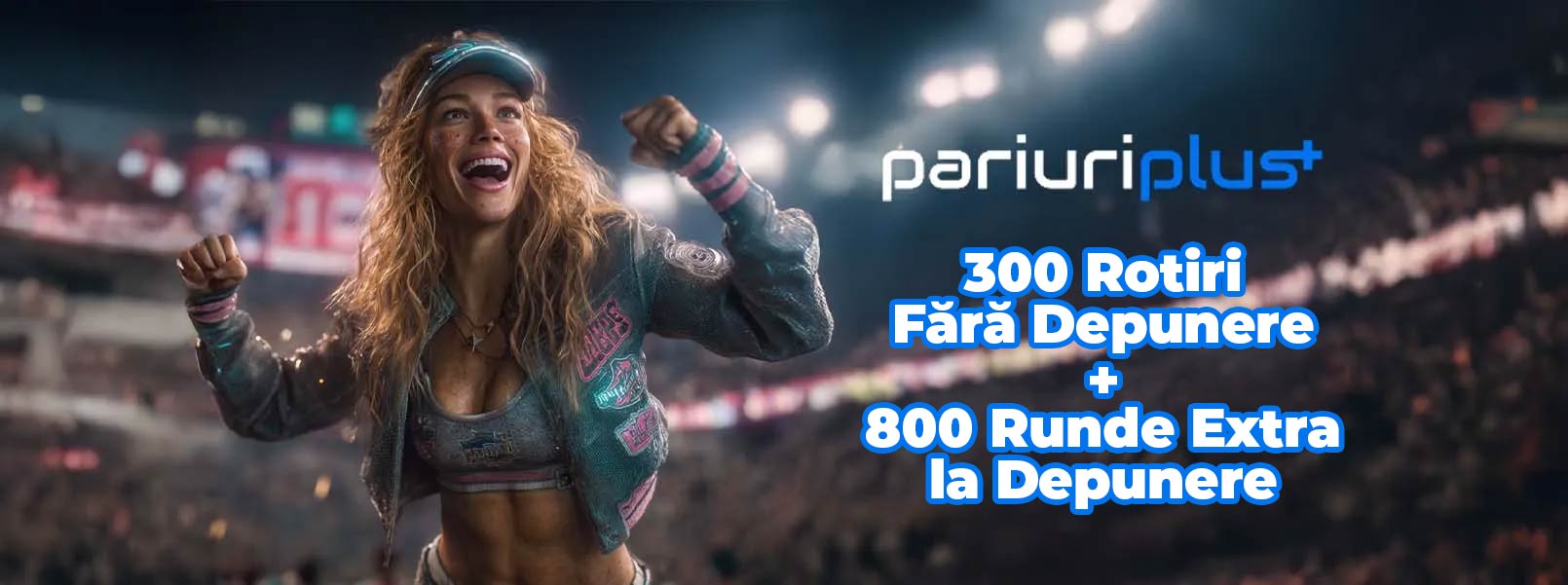 bonus fara depunere cu 300 rotiri gratuite la PariuriPlus