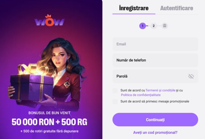 wow-casino-recenzie-inregistrare wow casino recenzie - inregistrare - date cont