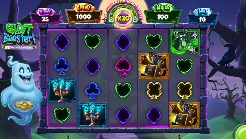 Interfață Ghost Booster! Go Guaranteed